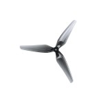 HQProp 8x4x3 pollici elica a 3 pale Grey materiale trasparente per PC Drone che attraversa la lama dell'elica dell'aereo